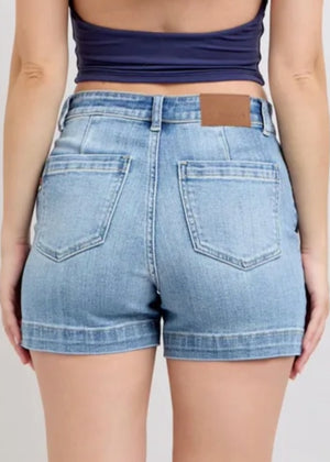 Judy Blue Denim Trouser Shorts
