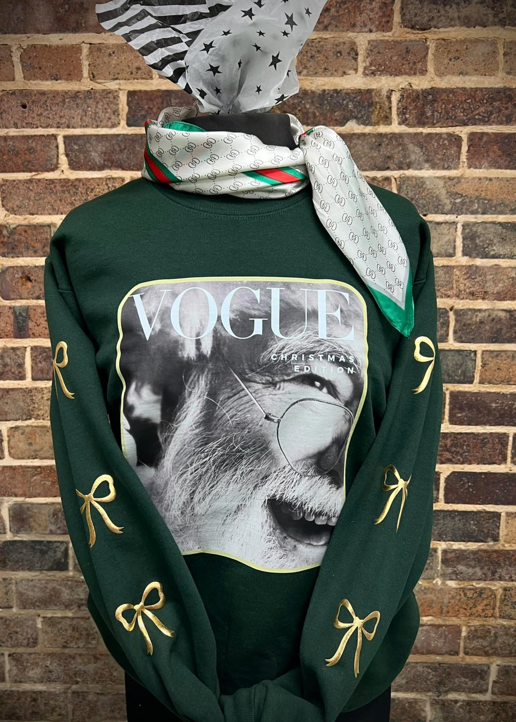 Vogue Santa Crewneck