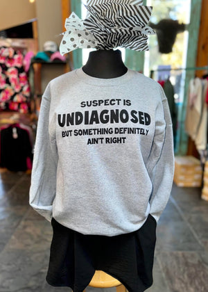 Undiagnosed suspect crewneck