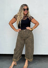 Blakeley Leopard barrel jeans