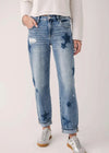 Risen Midrise Star Boyfriend Jeans