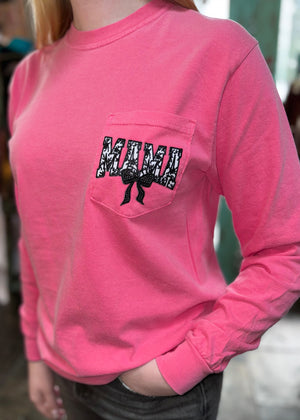 Pink mama long sleeve