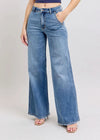 Judy Blue High Waist Retro Wide Fit Jeans