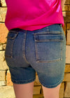 Judy blue long seam shorts