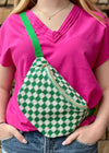 Checkered Fanny pack