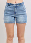 Judy Blue Denim Trouser Shorts