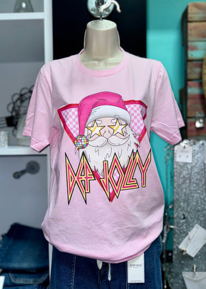 Rockstar santa tee