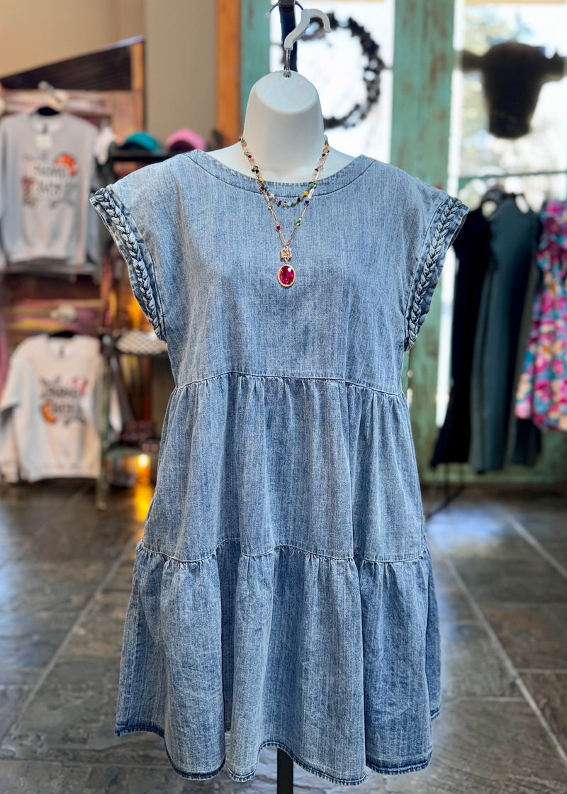 Denim dress