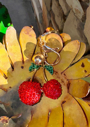 Cherry keychain