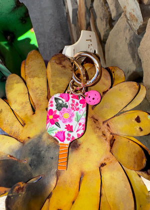 Pickleball keychain