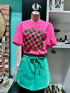 Acid Wash Fleece Drawstring Shorts w/ Pockets