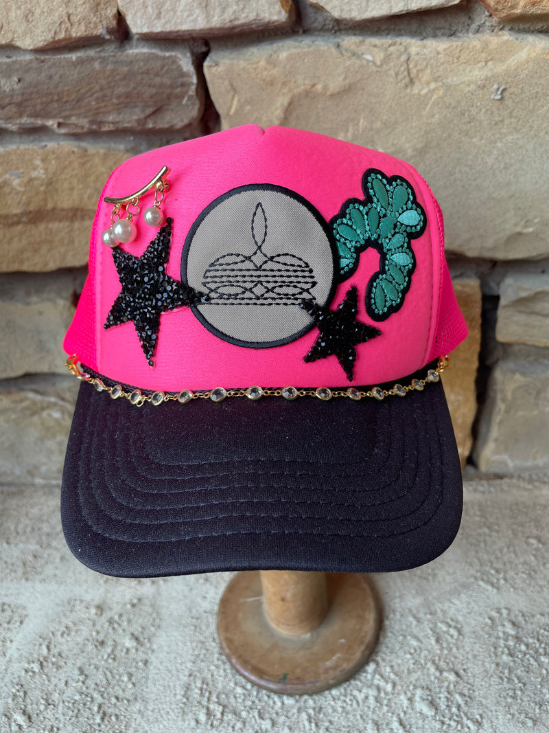 Boot Stitch Trucker Cap