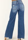 Risen Distressed tummy control jeans